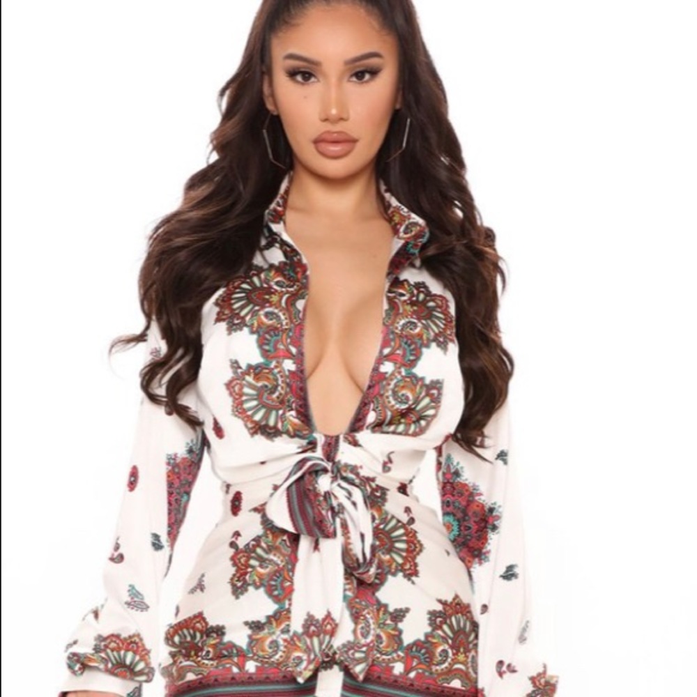 White satin dress